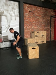 Box Jump Over End