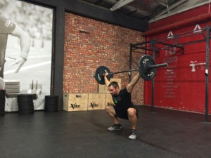 Overhead squat depth