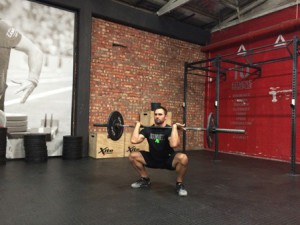 Front Squat depth front