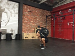 Front Squat depth side